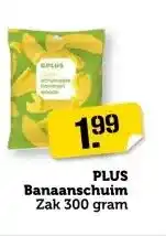 Coop PLUS Banaanschuim aanbieding