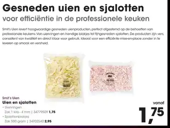 HANOS Uien en sjalotten aanbieding
