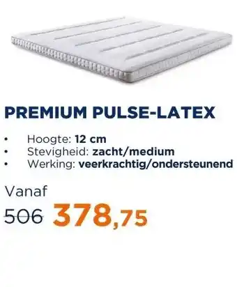 TotaalBED Topmatras Premium | Pulse-latex | 70x200 aanbieding