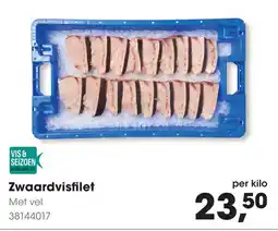 HANOS Zwaardvisfilet aanbieding