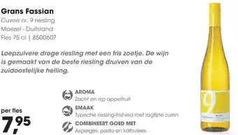 HANOS Grans Fassian aanbieding
