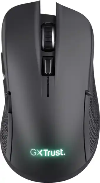 Coolblue Trust GXT 923 Ybar Draadloze Gaming Muis Zwart aanbieding