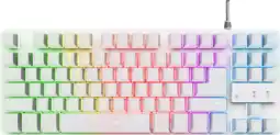 Coolblue Trust GXT833W Thado TKL Gaming Toetsenbord Qwerty Wit aanbieding