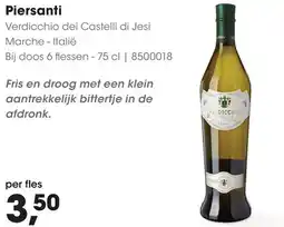 HANOS Piersanti aanbieding