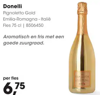 HANOS Donelli aanbieding