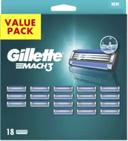 De Online Drogist Gillette Mach3 Scheermesjes aanbieding