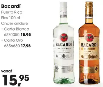 HANOS Bacardí aanbieding