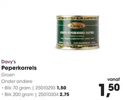 HANOS Davy's Peperkorrels aanbieding