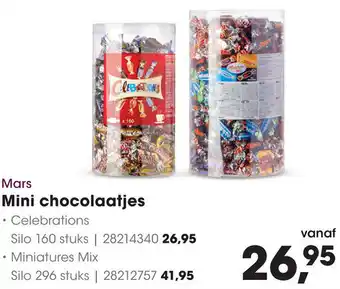 HANOS Mars Mini chocolaatjes aanbieding