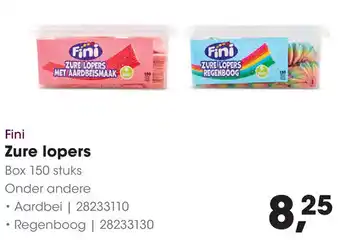 HANOS Fini Zure lopers aanbieding