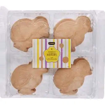 Jumbo Jumbo Roomboter Kuikens met Suikerdecoratie 200 g aanbieding