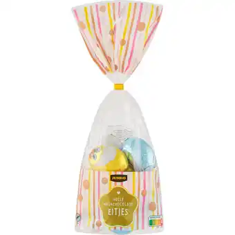 Jumbo Jumbo Holle Paaseieren met Dierenprint Melkchocolade 200 g aanbieding