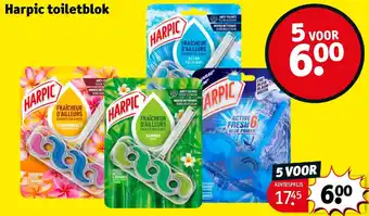 Kruidvat Harpic toiletblok aanbieding