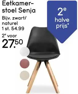 Leen Bakker Eetkamerstoel Senja aanbieding
