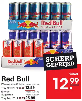 De Kweker Red Bull aanbieding