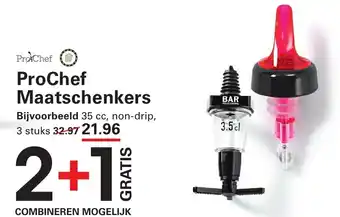 De Kweker ProChef Maatschenkers aanbieding