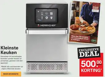 De Kweker Kleinste Keuken aanbieding