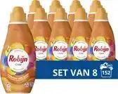 Bol.com Robijn Klein & Krachtig Classics Vloeibaar Wasmiddel - Color - met Care Serum - 8 x 19 wasbeurten aanbieding