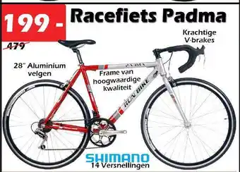 iTEK Racefiets padma aanbieding