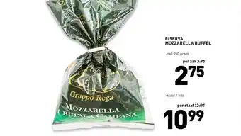 De Kweker Riserva mozzarella buffel aanbieding