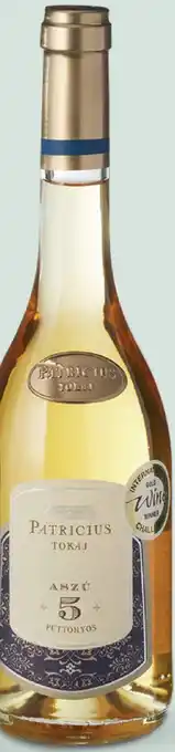De Kweker Patricius Tokaji 5 Puttonyos Aszú aanbieding