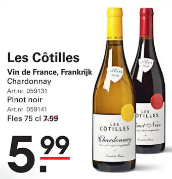De Kweker Les Côtilles aanbieding