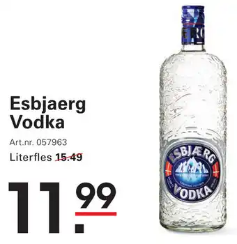 De Kweker Esbjaerg Vodka aanbieding
