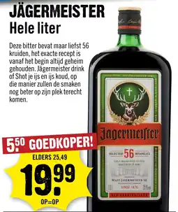 Dirck 3 Jägermeister aanbieding