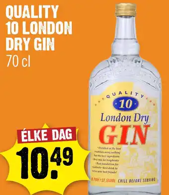 Dirck 3 Quality 10 london dry gin aanbieding