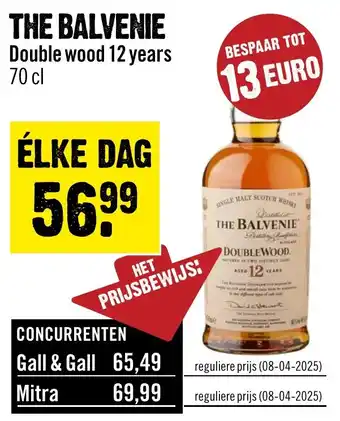 Dirck 3 The balvenie aanbieding