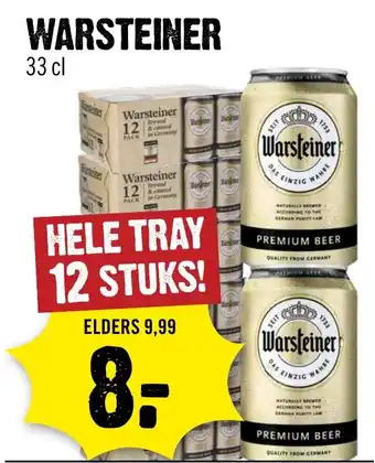Dirck 3 Warsteiner aanbieding