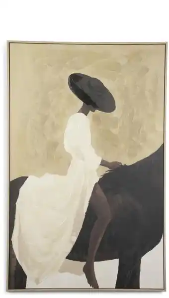 Henders & Hazel Amazone Schilderij 90X140cm aanbieding