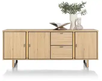 Henders & Hazel Shimanto, Dressoir 230 Cm - 3-Deuren + 2-Laden (LED + Dimmer) aanbieding