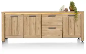 Henders & Hazel Delmonte, Dressoir 230 Cm - 3-Deuren + 2-Laden (LED + Dimmer) aanbieding