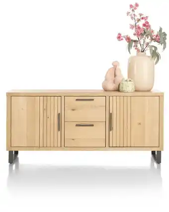 Henders & Hazel Pavie, Dressoir 175 Cm - 2-Deuren + 2-Laden - Natural aanbieding