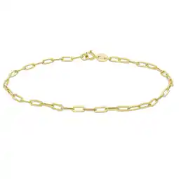Lucardi 9 Karaat armband paperclip 2,2mm aanbieding
