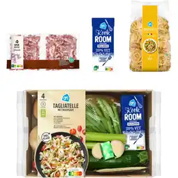 Albert Heijn AH Tagliatelle met Roomsaus Verspakket aanbieding