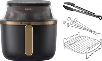 Coolblue Philips Airfryer XL 3000 Serie NA332/00 + Dubbellaagse kookset aanbieding