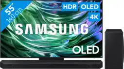 Coolblue Samsung OLED 4K 55S93D (2024) + Samsung HW-Q800D (2024) aanbieding