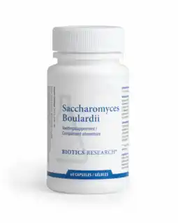De Online Drogist Biotics Saccharomyces Boulardi Capsules 60CP aanbieding