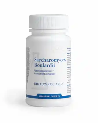 De Online Drogist Biotics Saccharomyces Boulardi Capsules 60CP aanbieding