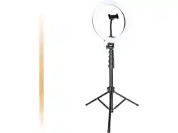 MediaMarkt Rollei Lumis Comfort Ring Light Bi-c. Draaibare Ringlamp Met Smartphonehouder aanbieding