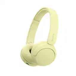 MediaMarkt Sony Wh-ch520 Draadloze On-ear Koptelefoon Geel aanbieding