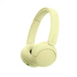 MediaMarkt Sony Wh-ch520 Draadloze On-ear Koptelefoon Geel aanbieding