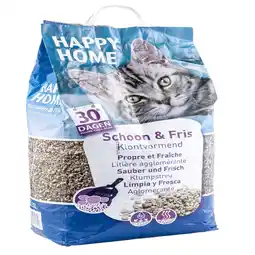 Pets Place Happy Home Schoon & Fris Klontvormend - Kattenbakvulling - 20 l aanbieding