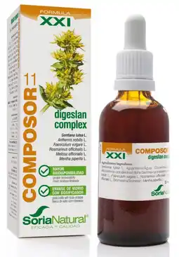 De Online Drogist Soria Natural Composor 11 Digesor XXI 50ML aanbieding