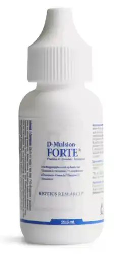 De Online Drogist Biotics D-Mulsion Forte Druppels 29ML aanbieding