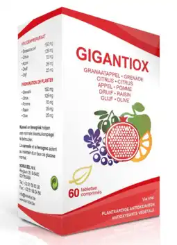 De Online Drogist Soria Natural Soria Gigantiox Tabletten 60TB aanbieding
