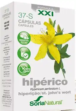 De Online Drogist Soria Natural Hyperico Xxi Capsules 60CP aanbieding