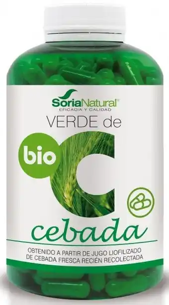 De Online Drogist Soria Natural Verde de Cebada Capsules 240CP aanbieding